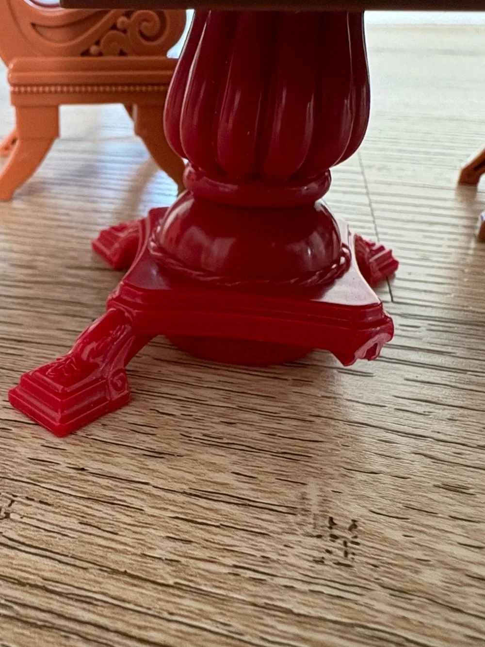 Fisher-Price Loving Family Dollhouse Dining Table & 2 Chairs Replacement Furnitu